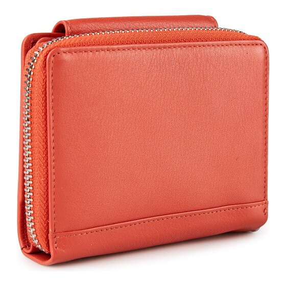 Braun Büffel Joy Portemonnee RFID-bescherming Leer 12 cm