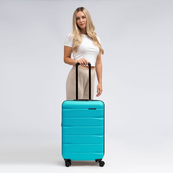 Franky Munich 4.0 4-wiel trolley M 66 cm met uitbreidingsplooi