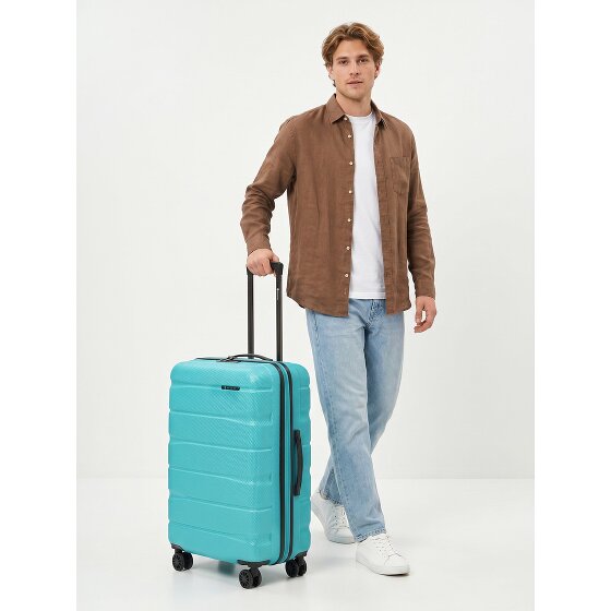 Franky Munich 4.0 4 wielen Trolley M 66 cm met uitbreidingsplooi