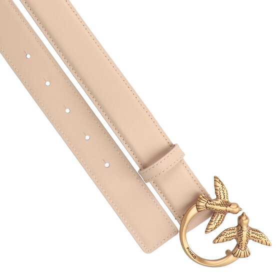 PINKO Love Berry Riem Leer