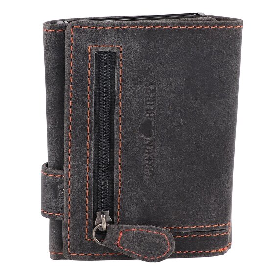 Greenburry Vintage Originele Portemonnee RFID Leer 8,5 cm