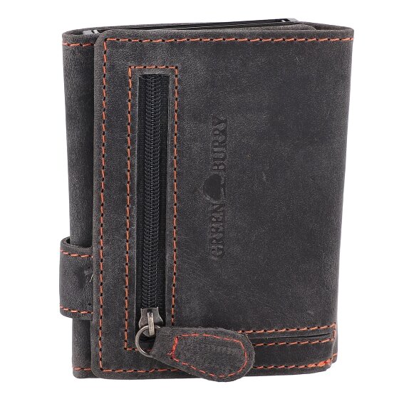 Greenburry Vintage Originele Portemonnee RFID Leer 8,5 cm