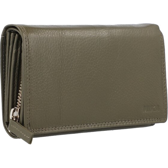 Mika Leren portemonnee 15 cm