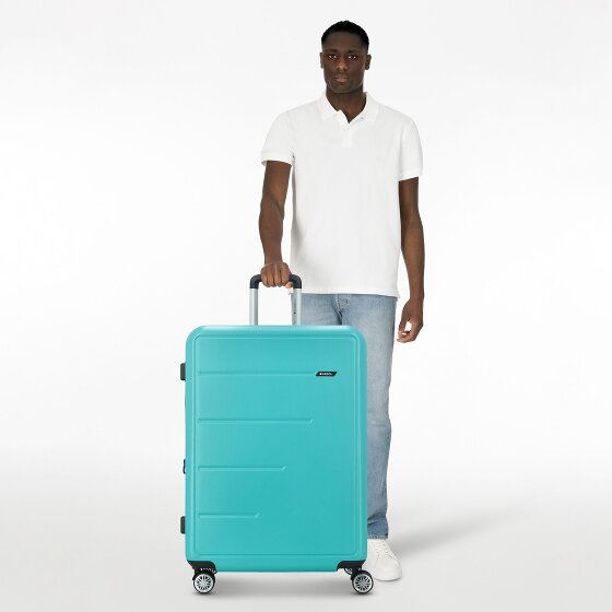 Gabol Future Plus 4 wielen Trolley 74 cm met uitbreidingsplooi