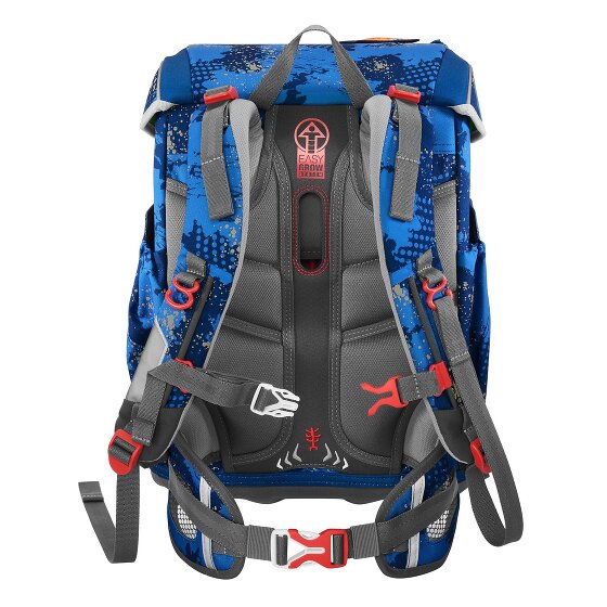 Step by Step Cloud Reflect Schooltas set 5-delig