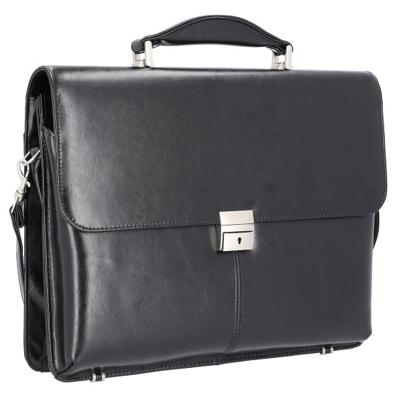 Alassio Faenza aktetas leer 40 cm laptopvak