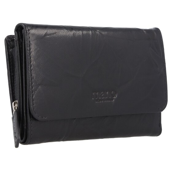 mano Donna Aurona Portemonnee RFID Leer 14,5 cm
