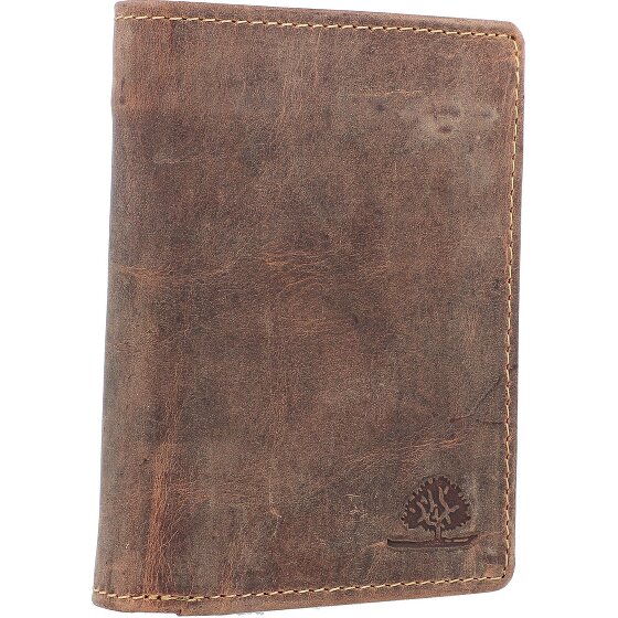 Greenburry Vintage Portemonnee RFID Leer 10 cm