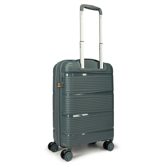 Gladiator 0800 4 wielen Trolley 55 cm met uitbreidingsplooi