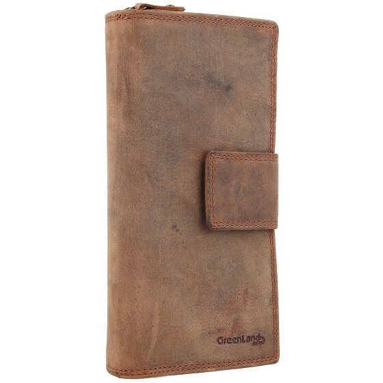 Greenland Nature Montenegro Portemonnee RFID Leer 9,5 cm