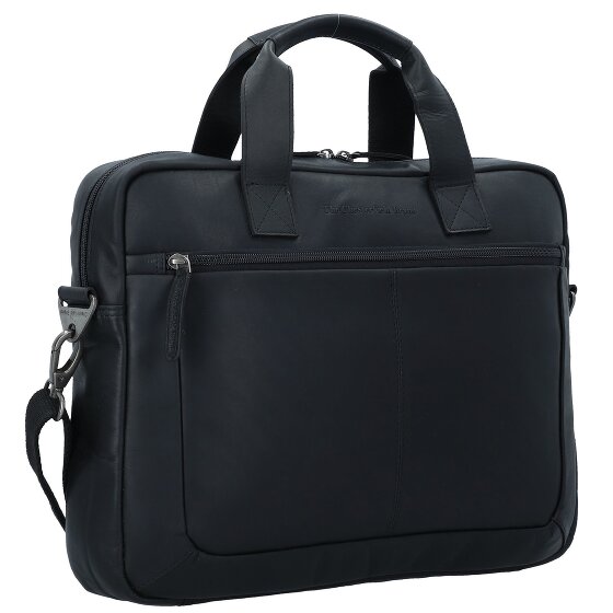 The Chesterfield Brand Wax Pull Up Koffer Leer 40 cm Laptop compartiment
