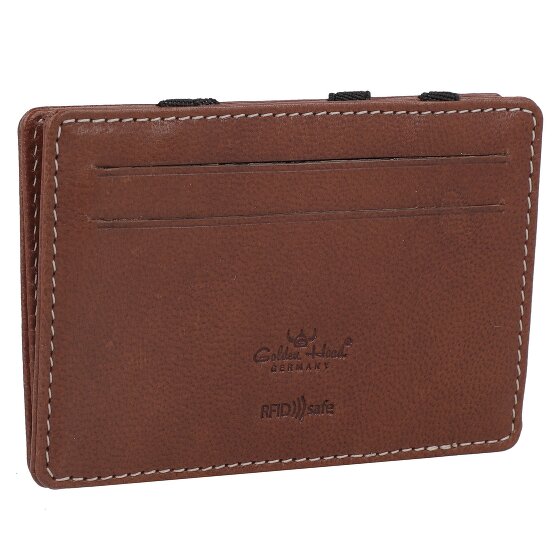Golden Head Bari Kredietkaart etui Leer 7 cm