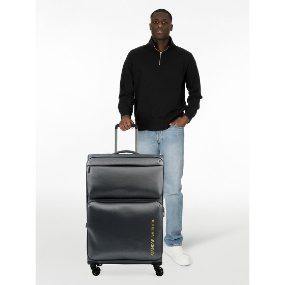 Mandarina Duck Zephyr 4 wielen Trolley L 78 cm met uitbreidingsplooi