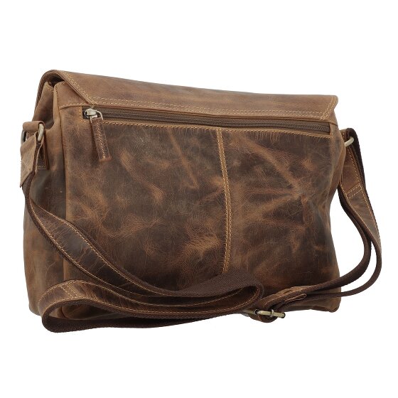 Greenburry Vintage Boodschapper Leder 34 cm