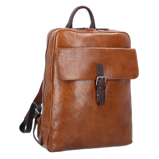 Castelijn & Beerens Rien Rugzak RFID Leer 40 cm Laptopcompartiment