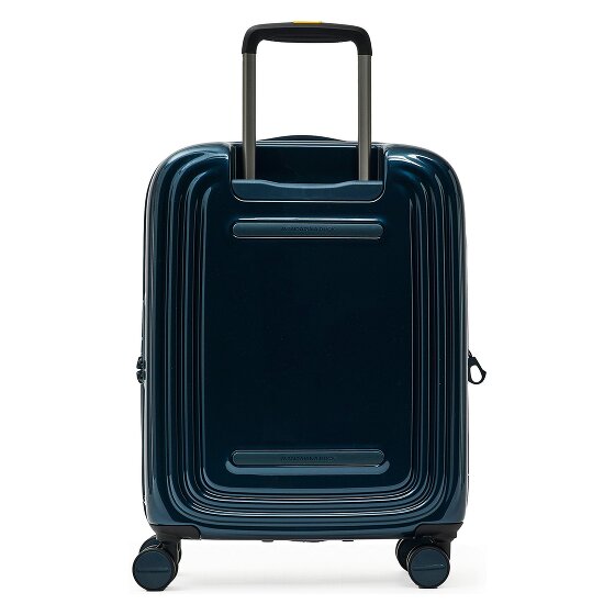 Mandarina Duck Logoduck + Metal 4 wielen Trolley S 55 cm met uitbreidingsplooi