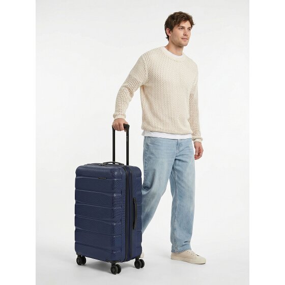 Franky Munich 4.0 4-wiel trolley M 66 cm met uitbreidingsplooi
