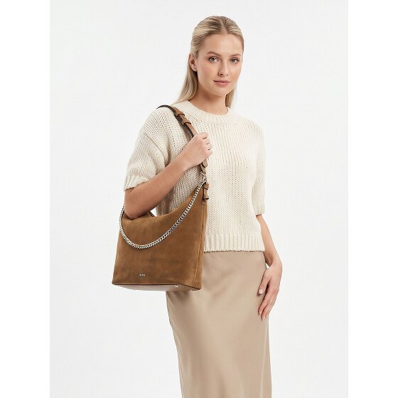 Boss Yelena Schoudertas Leder 28 cm