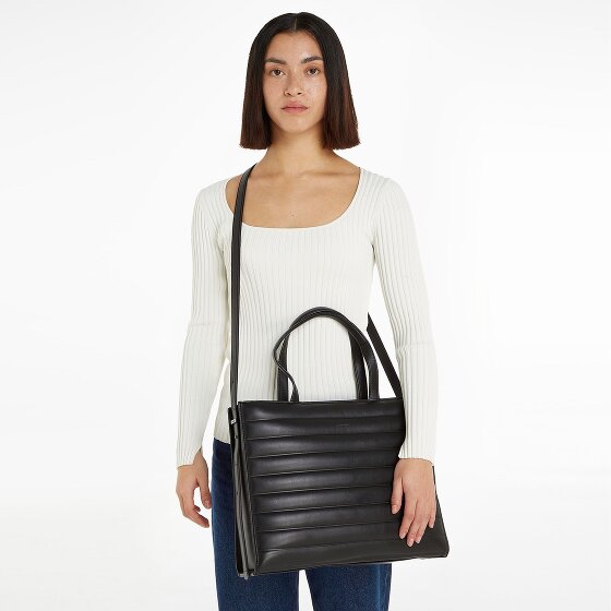Calvin Klein Line Quilt Schoudertas 38 cm