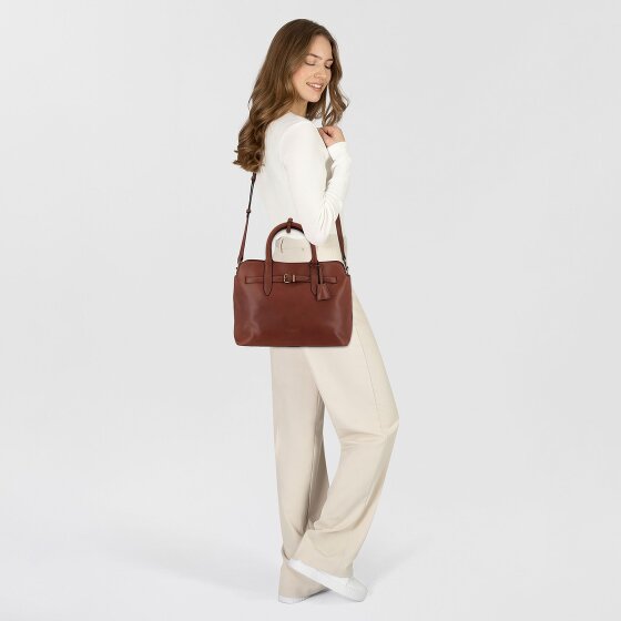 Marc O'Polo Shopper Tas M Leer 36 cm