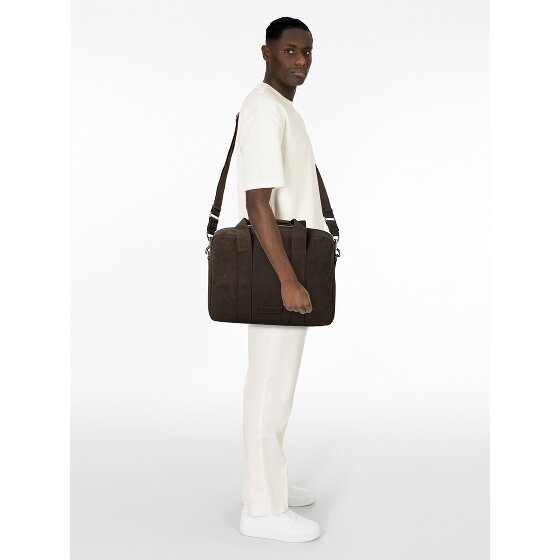 Marc O'Polo Koffer Leer 37 cm Laptop compartiment