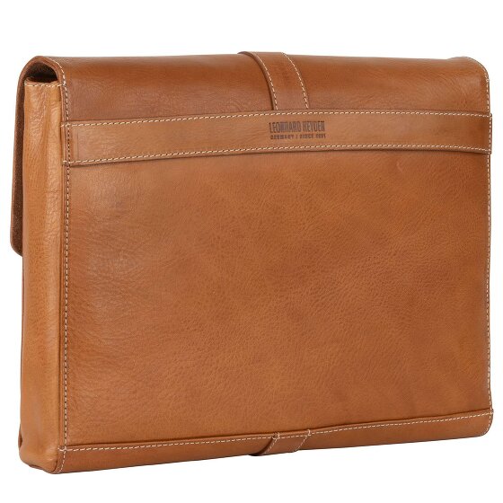 Leonhard Heyden Bergamo Leren Aktetas 37 cm Laptopcompartiment