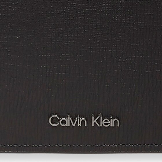Calvin Klein Saffiano Portemonnee RFID-bescherming Leer 12 cm