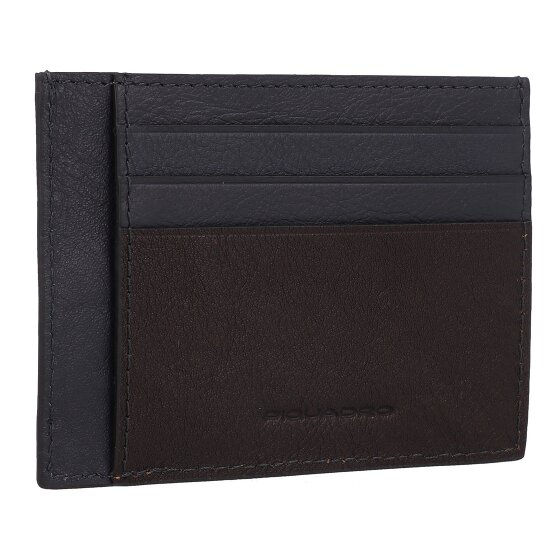 Piquadro Black Square Kredietkaart etui Leer 11 cm