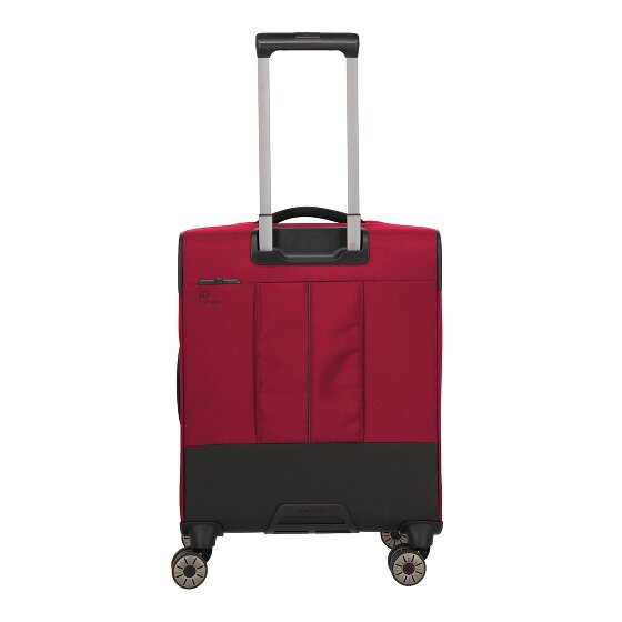 Travelite Crosslite 5.0 4 wielen Cabinewagen S 55 cm Laptop compartiment
