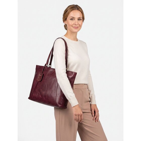 Burkely Fine Florence Shopper Tas Leder 37 cm Laptopvak