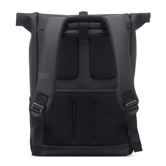 Delsey Paris Turenne Soft Dagrugzak RFID-bescherming 46 cm Laptop compartiment