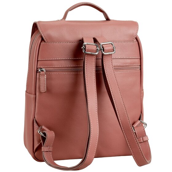 Leonhard Heyden Nizza Stad rugzak Leer 34 cm