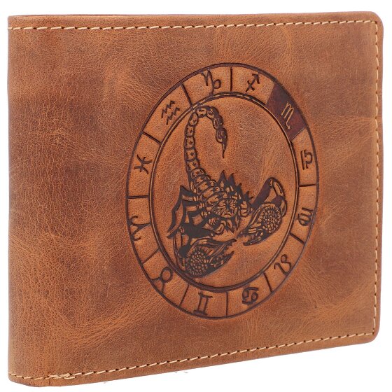 Greenburry Vintage Portemonnee Leer 12 cm
