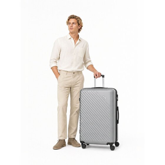 Check.In Paradise 2.0 4 wielen Trolley L 78 cm met uitbreidingsplooi