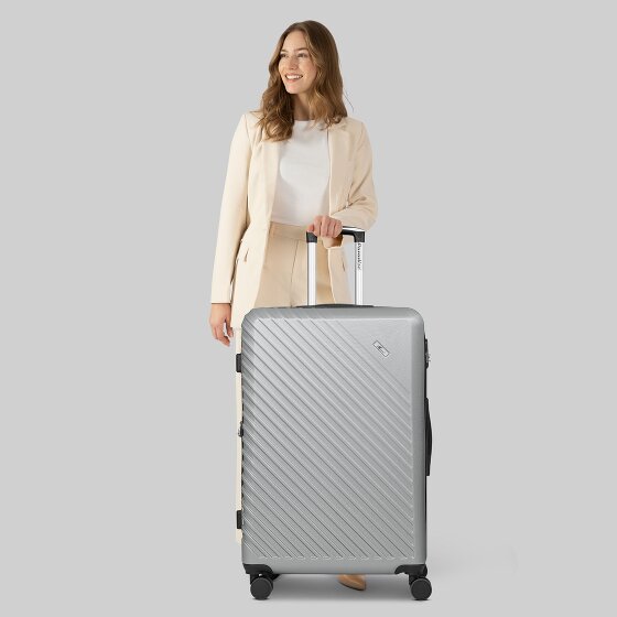 Check.In Paradise 2.0 4 wielen Trolley L 78 cm met uitbreidingsplooi