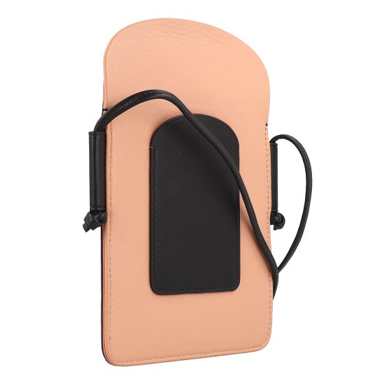 DuDu Kleurrijke Minorca mobiele tas leer 12 cm