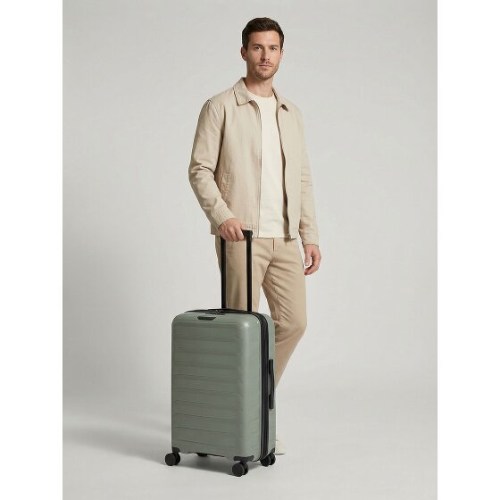 d&n Toronto 4 wielen Trolley M 65 cm met uitbreidingsplooi