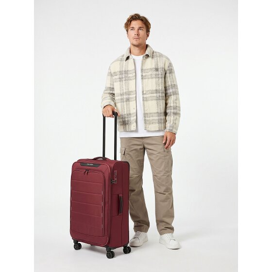 Travelite Skaii 4 wielen Trolley L 78 cm met uitbreidingsplooi