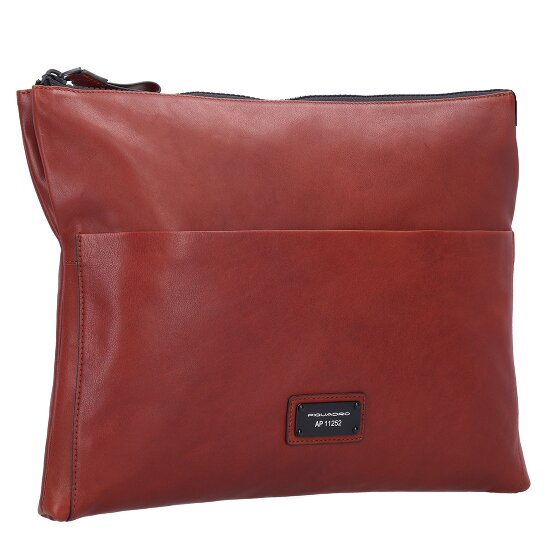 Piquadro Harper Heren Leren Tas 33 cm
