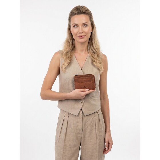 Greenburry Newport Creditcardhouder RFID-bescherming Leder 10.5 cm