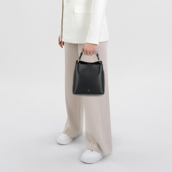 AIGNER Delia Schoudertas Leer 27 cm