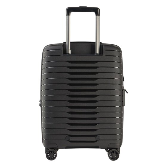 Stratic Novium 4 wielen Cabinewagen S 55 cm Laptop compartiment met uitbreidingsplooi