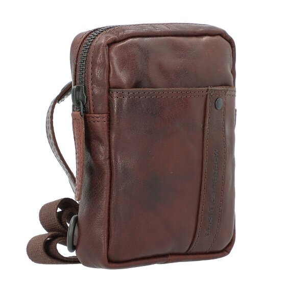 Spikes & Sparrow Bronco Schoudertas Leer 13 cm