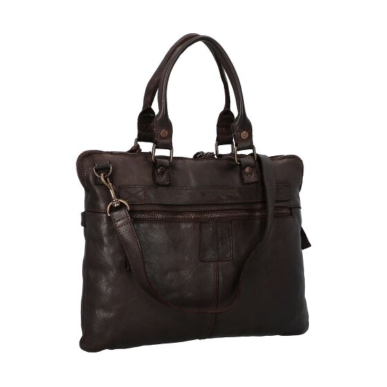 Harbour 2nd Vega Koffer Leer 38 cm Laptop compartiment Harbour 2nd Vega Koffer Leer 38 cm Laptop compartiment