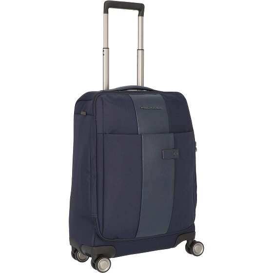 Piquadro Korte 4-wielige cabinewagen 55 cm
