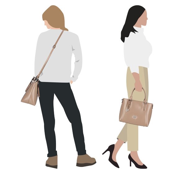 Picard Black Tie Black Tie Handtas Leer 29 cm