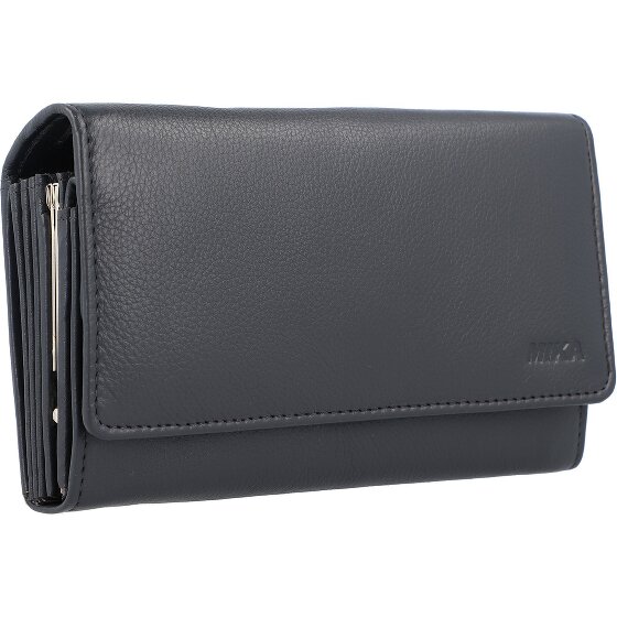 Mika Leren portemonnee 17 cm