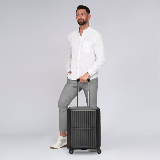 Pactastic Collection 01 4 wielen Cabinewagen S 55 cm met uitbreidingsplooi