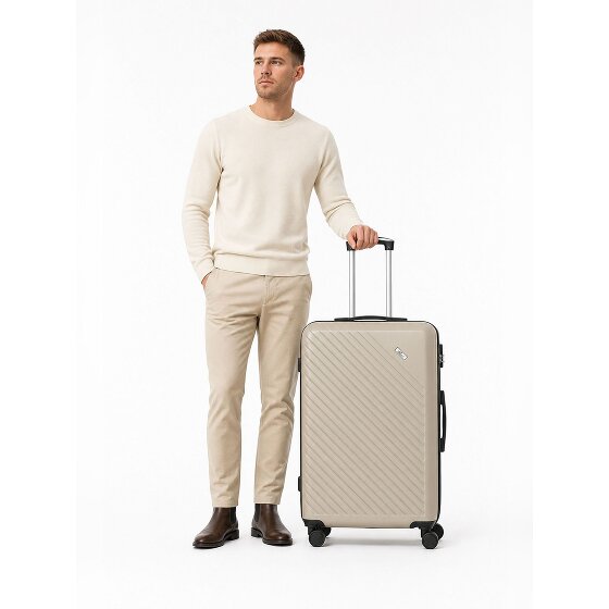 Check.In Paradise 2.0 4 wielen Trolley L 78 cm met uitbreidingsplooi