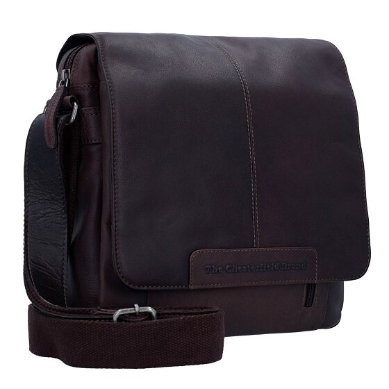 The Chesterfield Brand Wax Pull Up Schoudertas Leer 29 cm